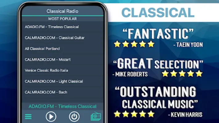 Classical Radio android App screenshot 1